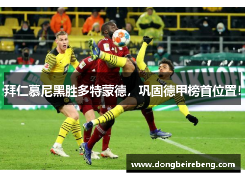 拜仁慕尼黑胜多特蒙德，巩固德甲榜首位置！