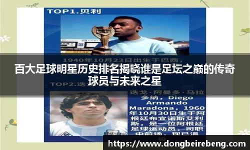 百大足球明星历史排名揭晓谁是足坛之巅的传奇球员与未来之星